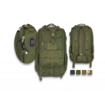 Backpack BARBARIC black USB plug