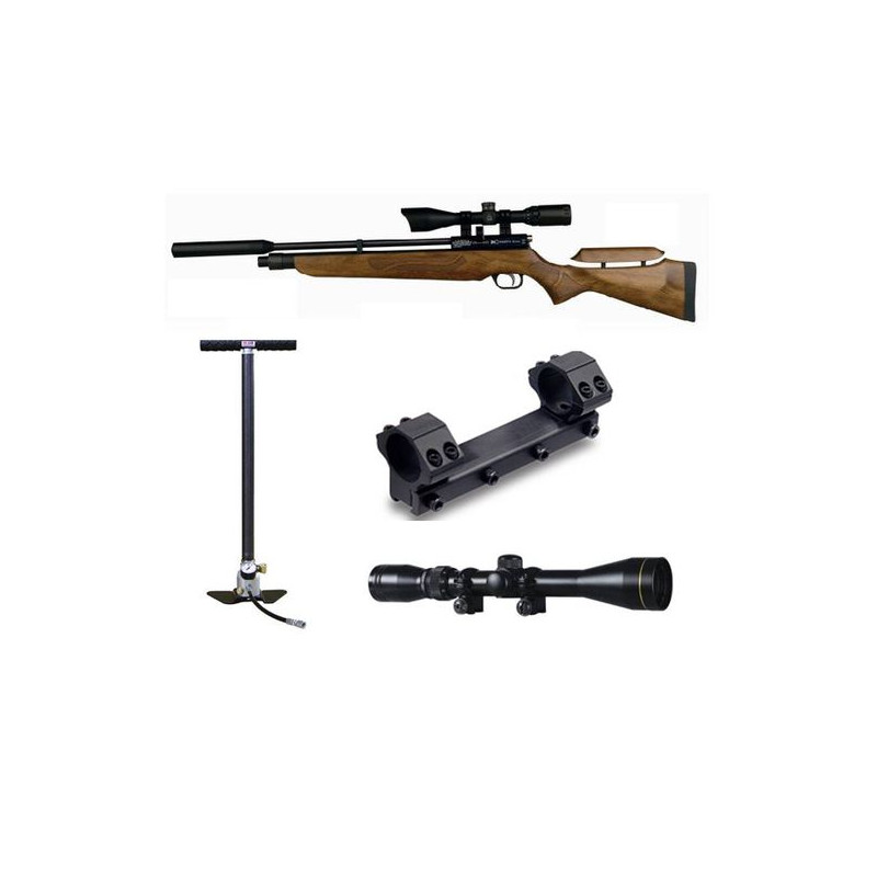 PACK COMETA ORION SPR 6.35MM + LUNETTE 3-9X40 + SUPPORT + POMPE RÉGLABLE