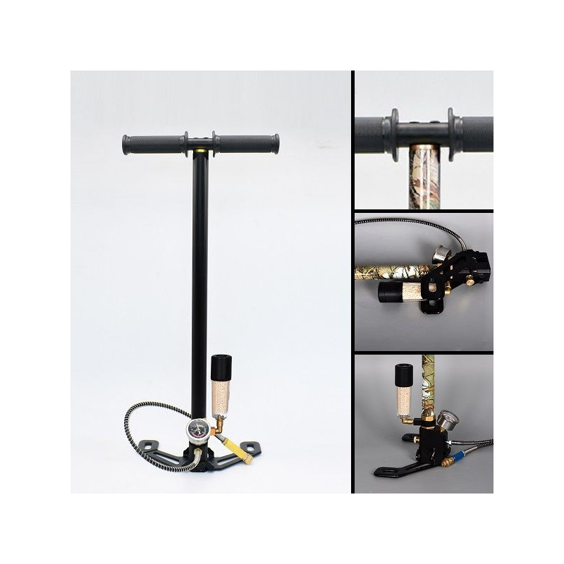 Zasdar 3 Stage PCP Manual Pump - with Dry Pack