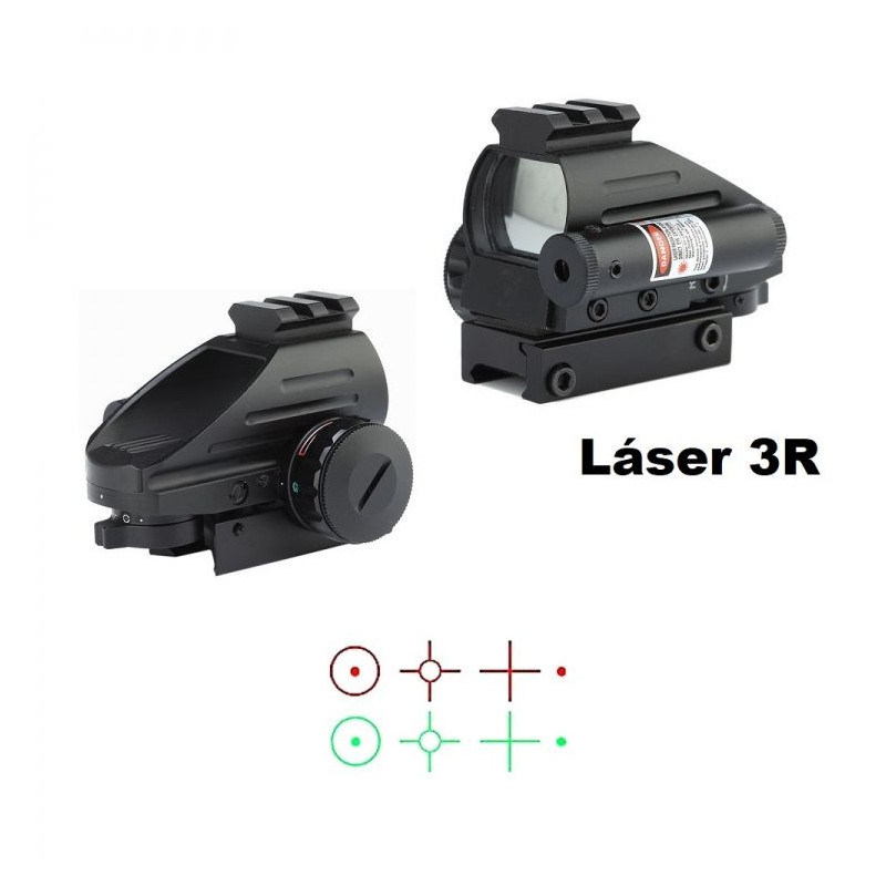 Mira Electronica Zasdar 1X22x33 mm Con Laser incluido