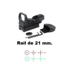 Mira Electronica Zasdar Tipo Samurai 1X22x33 mm Ra