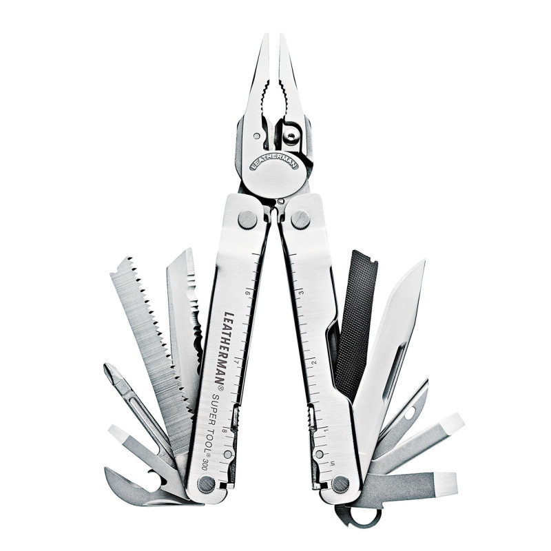 Multi-Tool Leatherman Super Tool 300 Custodia in pelle
