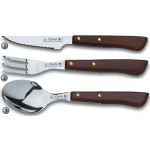 3 CLAVELES TABLE WOOD KNIVES