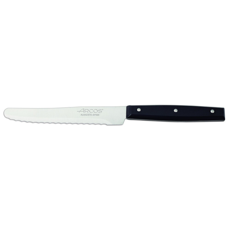 Cuchillo Postre Negro Arcos ref. 370625