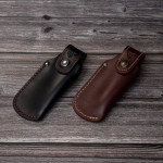 Funda 601-N Cudeman, piel color negro.