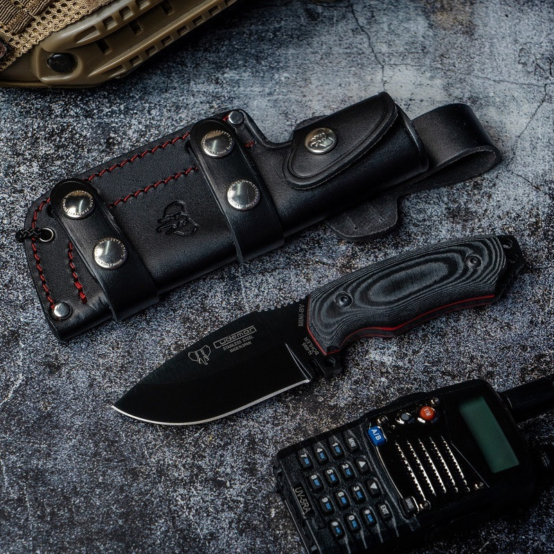 COLTELLO TATTICO CUDEMAN MINI BOINA VERDE 115-N