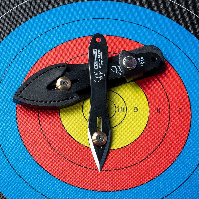 COLTELLO DA LANCIO NERO CUDEMAN 179-N