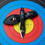 CUDEMAN 179-N BLACK THROWING KNIFE