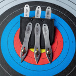 SET DE TRES CUCHILLOS LANZADORES CUDEMAN 180-b