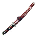 TANTO DECORATIVO ROJO DRAGON