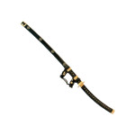 KATANA DECORATIVA NEGRA