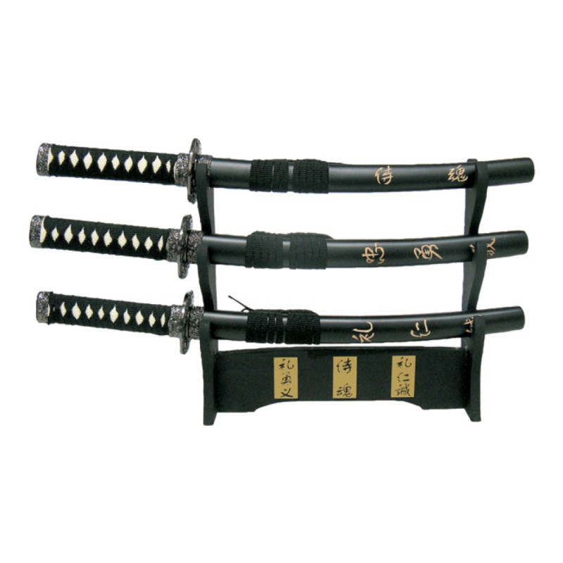 ENTRAMBI SET 3 REPLICHE L'ULTIMO SAMURAI