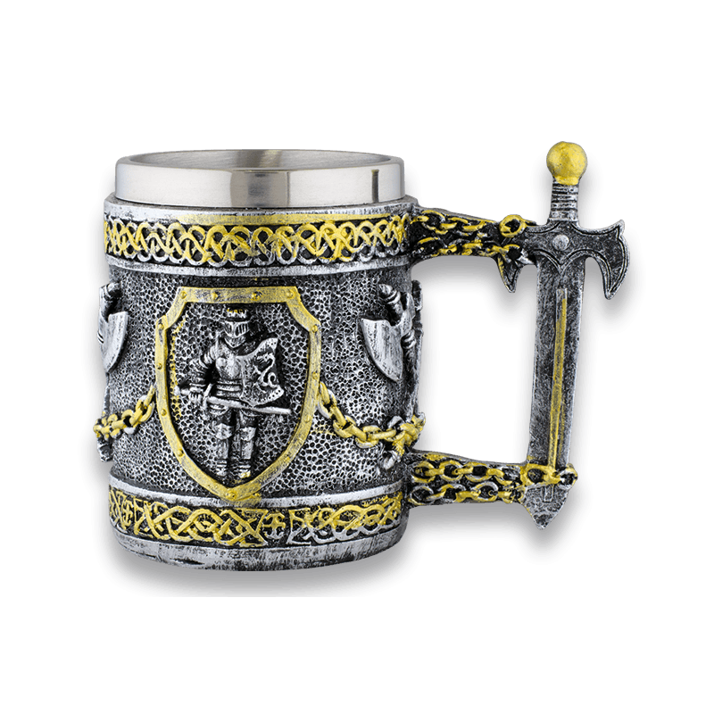 Knight Templar Resin Mug