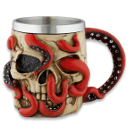 Octopus Resin Mug - Skull