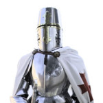 Brustpanzer des Templerkreuzes