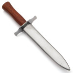 cuchillo de combate francés de la segunda guerra mundial "le vengeur de 1980"