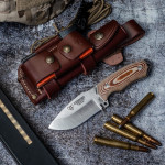 Cuchillo táctico de supervivencia 115-XC Mini Boina Verde COMPLETO Cudeman