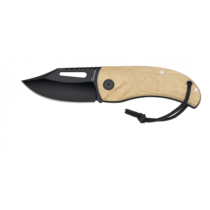 Albainox coltello tascabile legno naturale / lama