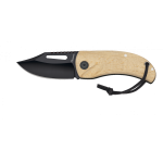 Albainox coltello tascabile legno naturale / lama