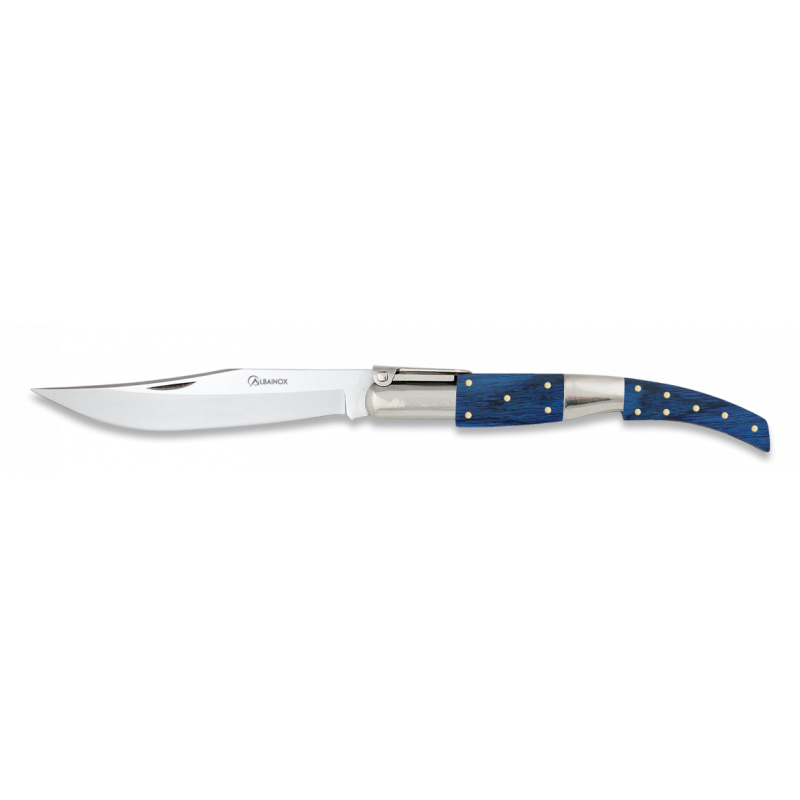 BLUE ARABIAN RATCHET KNIFE BLUE BLADE 11.80CM 01707