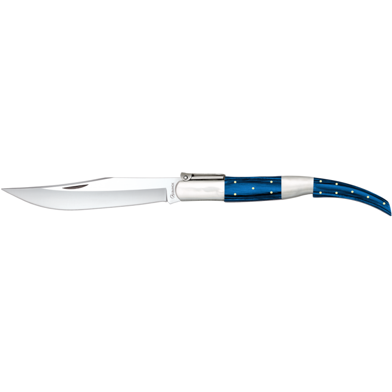 BLUE ARABIAN RATCHET KNIFE 16.9CM BLADE 01742