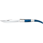NAVAJA ÁRABE DE CARRACA AZUL HOJA DE 21.8CM 01743