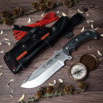 Cudeman 155-MC Entresierras Tactical Survival Knife Complete Kit