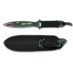 Cuchillos Lanzadores Angry Shark, set de 3 piezas.