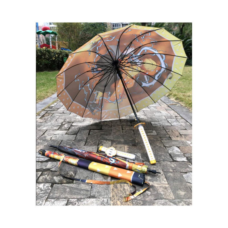 Katana-Regenschirm Agatsuma Zenitsu-Dämonentöter