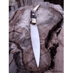 COUTEAU ARTISANAL CATALAN CORNE DE TAUREAU REF. 01641