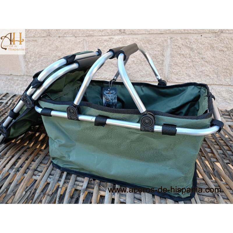 Pilzkorb mit gepolsterten Griffen