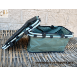 Cesta coger setas traspirable esporas