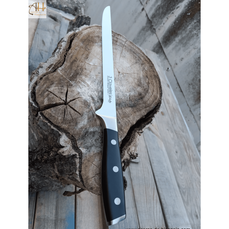 COUTEAU À JAMBON FORGÉ TOLEDO 25 cm - 10 E 3C