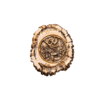 Roseta asta de ciervo cuchillo