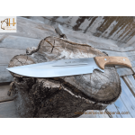 Cuchillo de caza de olivo