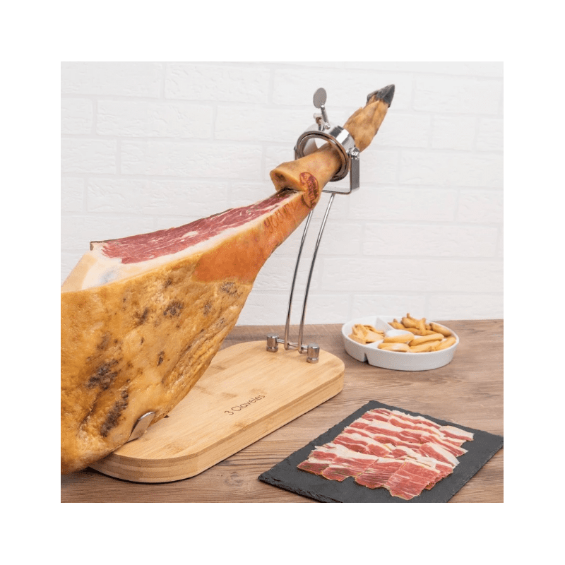 Porte-jambon pivotant pliant 3 Claveles