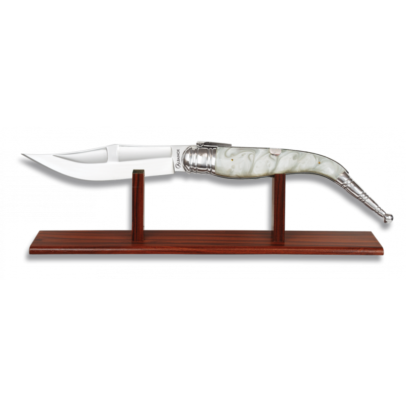 Couteau à bandoulière géant en nacre lame 22,70 cm