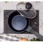 Cazo dark con tapa 3 Claveles  Ø 16 cm