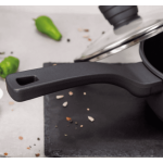 Cazo con tapa 3 Claveles  Ø 16 cm dark 60017