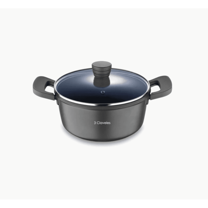 Casseruola con coperchio 3 Claveles Ø 20 cm