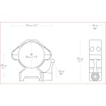 MONTURAS HAWKE PRECISIÓN ACERO 34 MM