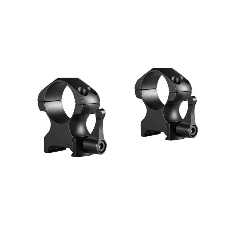 SUPPORTS DE HAWKE EN ACIER PROFESSIONNEL DE 1 PO DE HAUT AVEC LEVIER