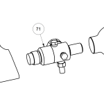 Regulador Cometa para botella PCP de aluminio