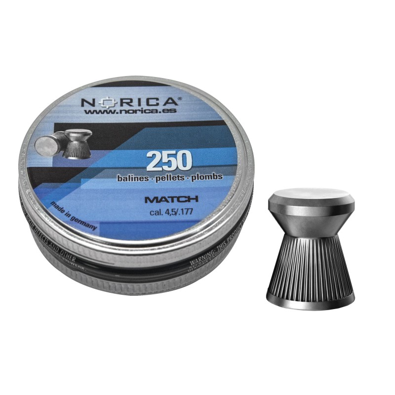 BALL MATCH NORICA 4.5MM BOÎTE 250 UNITÉS