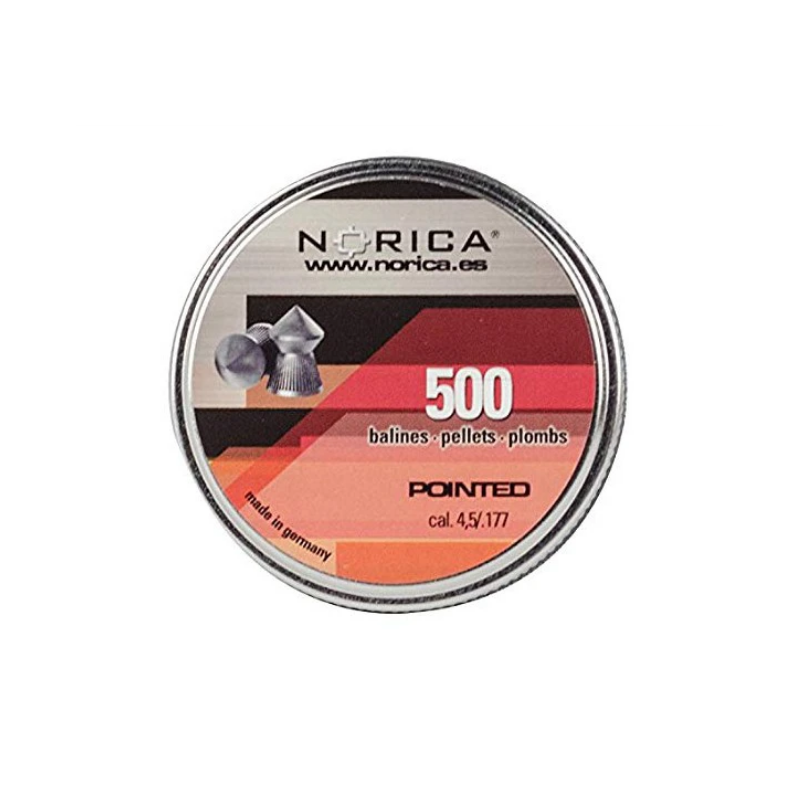 POINTED NORICA 4.5mm/.177 500uds PELLETS FOR AIR GUNS