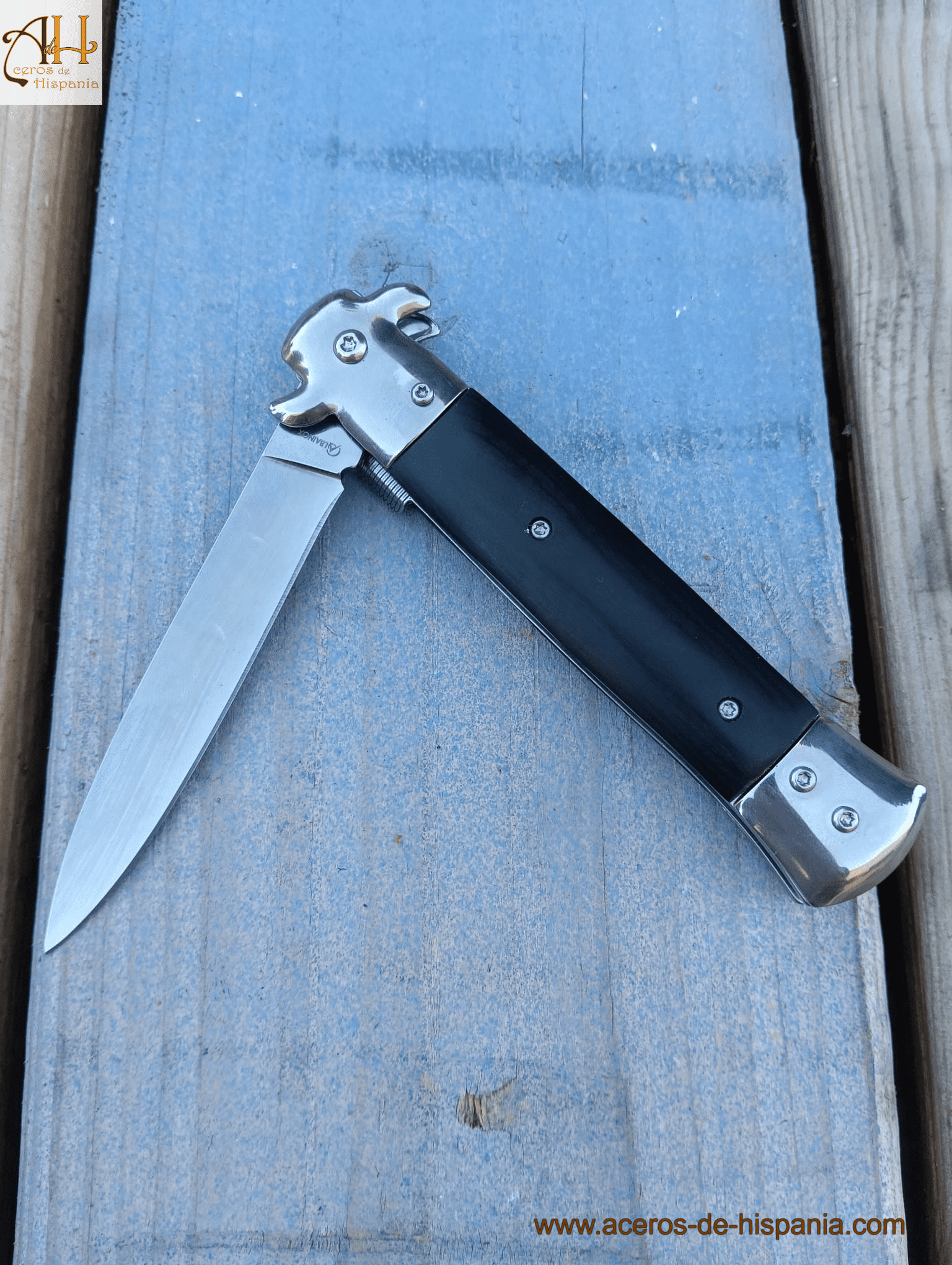 Albainox stiletto penknife Blade 10 cms.