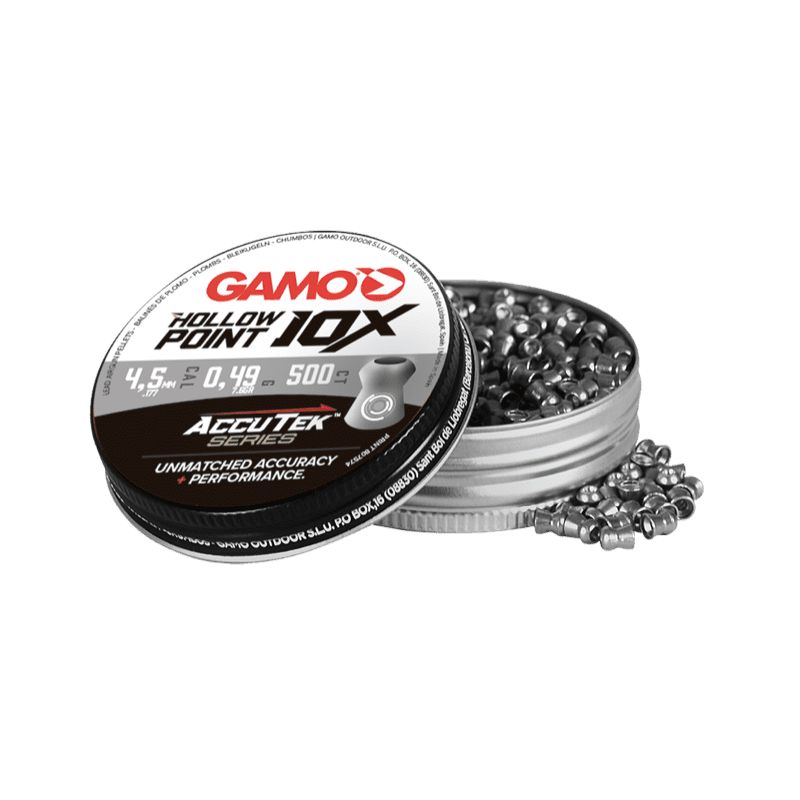Accutek Hollow Point Gamo Pellets 4.5mm/ .177