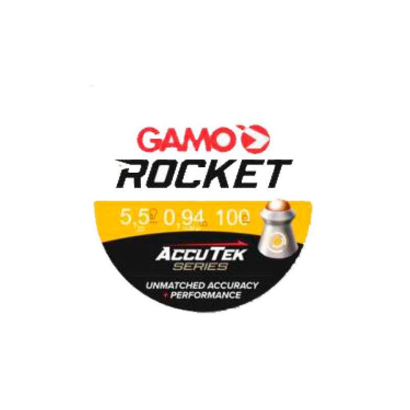 Pastilles de Gamo AccuTek Rocket 5,5 mm