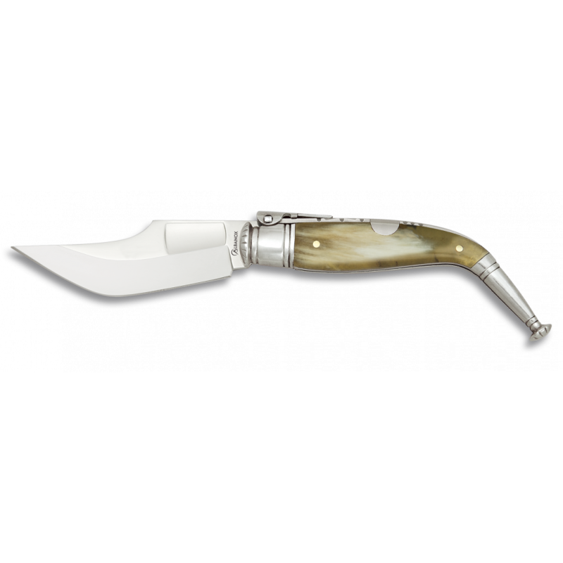 Jerez Razor Ratchet chifre de touro Lâmina 8 cms