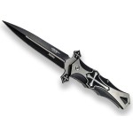 Christian cross knife blade 9CMS